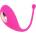 Adrien Lastic Презаредим Bluetooth вибратор Palpitation с App розов
