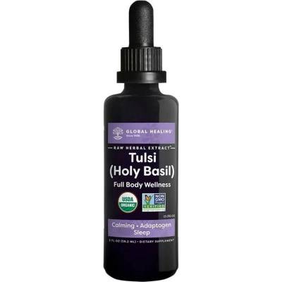 Global Healing Tulsi, 59.2 ml, Global Healing (30065 (TUL-2OZ))