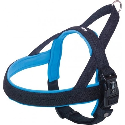 Nobby Нагръдник NORWEGIAN Mesh Preno NOBBY, найлон, мрежа и неопренова подплата, ширина 40-45 мм, обиколка - 68-85 + 54 см - светло син, Германия 80554-32