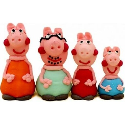 Cukrová figurka prasátko Pepa 4ks - K Decor – Zbozi.Blesk.cz