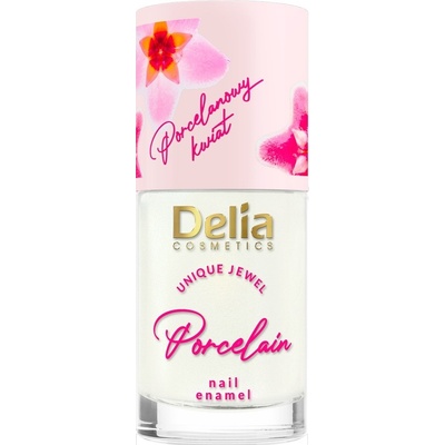 Delia Cosmetics Porcelan lak na nehty 2v1 2 krémový 11 ml