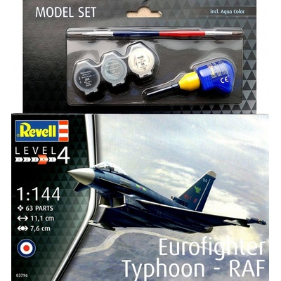 Revell Eurofighter Typhoon RAF Starter Set 1:144