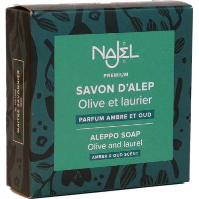 Najel mydlo Aleppo amber & oud 150 g
