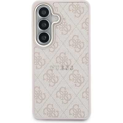 GUESS Калъф Guess - 4G Gold Frame, Galaxy S26, MagSafe, розов (3666339613242)