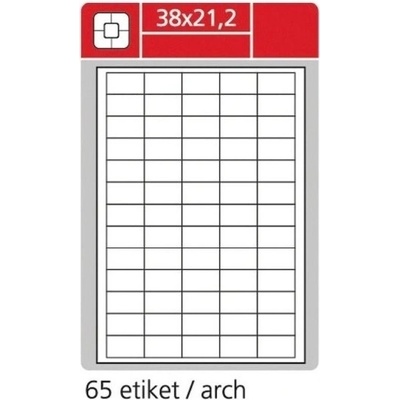 Avery Zweckform 3666 Samolepící etikety 38x21,2 mm 6500 ks bílá