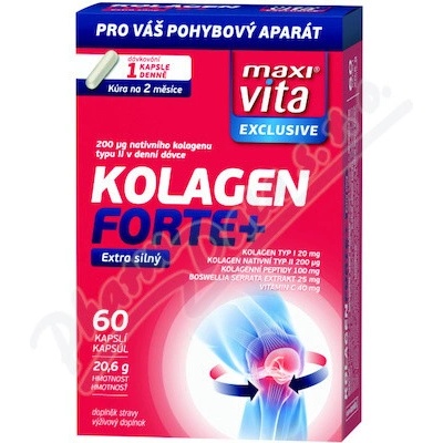 Maxivita Exclusive Kolagen Forte+ 60 kapsúl