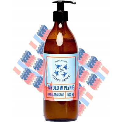 Cztery Szpaki hypoalergénne tekuté mydlo 500 ml