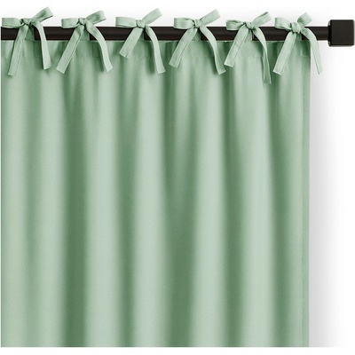 Restilo Dimout перде в цвят мента 140x250 cm Carli Tie - Restilo (120041668)