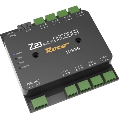 Roco 10836 Z21 switch Decoder spínací dekodér modul
