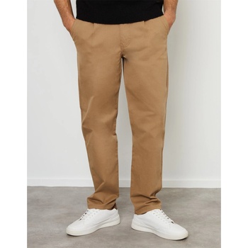 Image 1 of Threadbare Панталони тип чино Threadbare Men's Fog Tailored Fit Chinos - Dark Stone