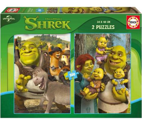 EDUCA Shrek 2x500 dielov