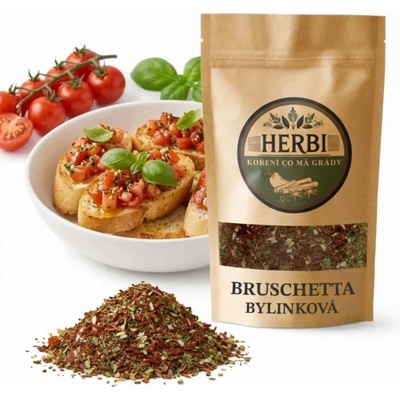 Herbi Bruschetta bylinková talianska zmes na pečivo a cestoviny 50 g