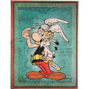 Paperblanks Тефтер Asterix the Gaul, Ultra, широки редове, твърда корица, 72 листа (PB9697-9)
