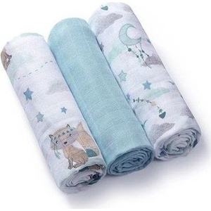 BabyOno Бамбукови пелени BabyOno - Take Care 397-12, 3 броя, 70x70 cm (5901435415757) - ozone