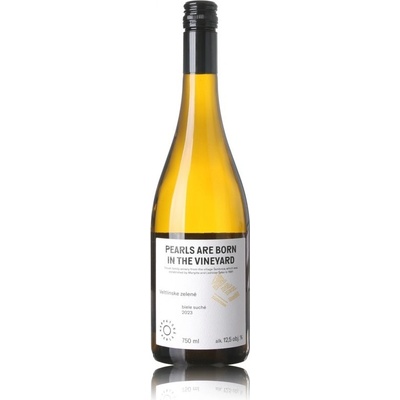 Karpatská Perla Veltlínske Zelené 2023 12,5% 0,75 l (čistá fľaša)