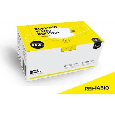Rehabiq jednorázové Nano roušky 50 ks – Zboží Dáma