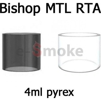 Ambition Mods BISHOP MTL RTA sklo 4ml Black