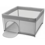KinderKraft Сгъваема кошара за игра Kinderkraft - Ziki, Grey (KLZIKI00GRY0000) - baby