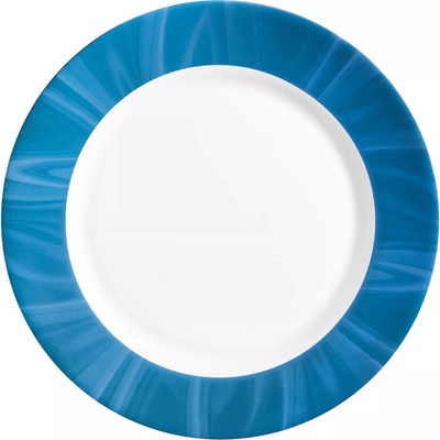 Bormioli Tanier plytký Rocco Careware 25,5 cm modrý 6 ks