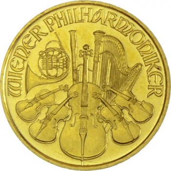 Münze Österreich Zlatá mince Wiener Philharmoniker ATS 1/10 oz