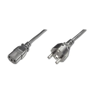 PremiumCord Kabel síťový 230V k počítači 2m , přímý konektor do zásuvky kpsp2r – Zboží Živě