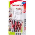 Fischer УНИВЕРСАЛЕН ДЮБЕЛ Ф6x50ММ 8 БРОЯ fischer duopower k nv (4048962257144)