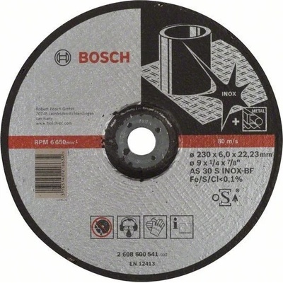 BOSCH Hrubovací kotouč profilovaný expert for inox as 30 s inox bf, 115 mm, 6,0 mm