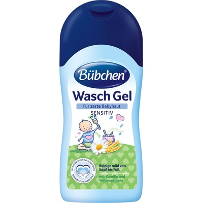 Bübchen Baby Heřmánkový mycí gel 50 ml – Zboží Mobilmania