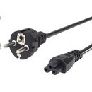 Kabel C-TECH síťový 1,8m VDE 220/230V napájecí notebook 3 pin Schuko CB-PWRC5-18