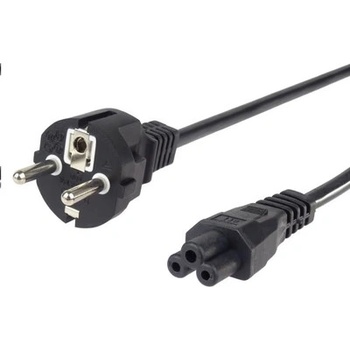 Kabel C-TECH síťový 1,8m VDE 220/230V napájecí notebook 3 pin Schuko CB-PWRC5-18