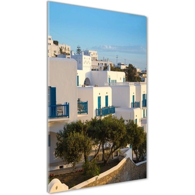 Vertikálny foto obraz sklenený Mykonos Řecko 50x100 cm