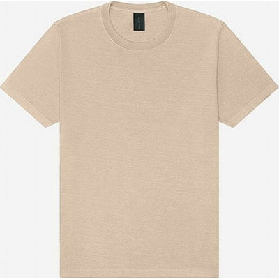 Bella+Canvas Robustní unisex tričko s kulatým výstřihem a efektem seprání béžová světlá BL4810GD