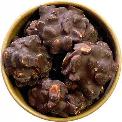 Nutworld Arašídové hrudky v hořké čokoládě 4 Kg