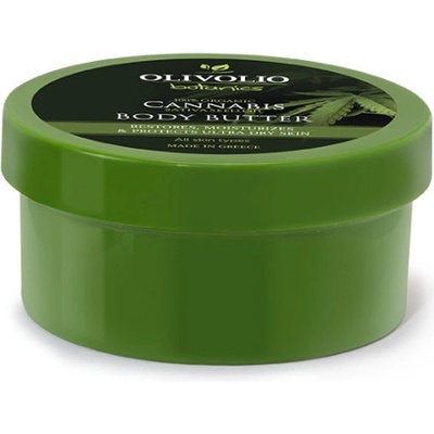 Olivolio Botanics Cannabis Oil -CBD- Body Butter telové maslo s konopným olejom 150 ml