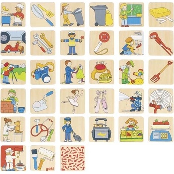 Goki Pexeso povolania