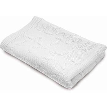 Image 1 of Baby Matex - Одеало плетено бяло 75/100