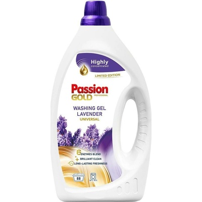 Passion Gold Prací gél Universal Lavender 3,52 l 88 PD