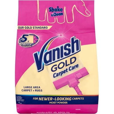 Vanish Gold Shake & Clean prášek na čištění koberců 650 g