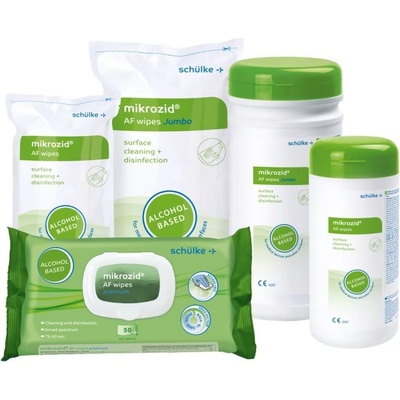 SCHÜLKE Mikrozid AF wipes k dezinfekci ploch a povrchů 220 ks