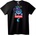 NOONEBRAND Тениска Чеширски Котарак Supreme - 7XL, Black