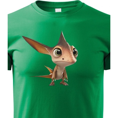dětské triko Pteranodon zelená