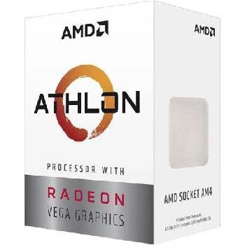 AMD Athlon 3000G Dual-Core 3.5GHz AM4 Box with fan and heatsink