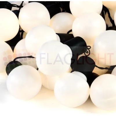 10 бр led Парти лампичкиip44, 2.5 м, бели (1224)