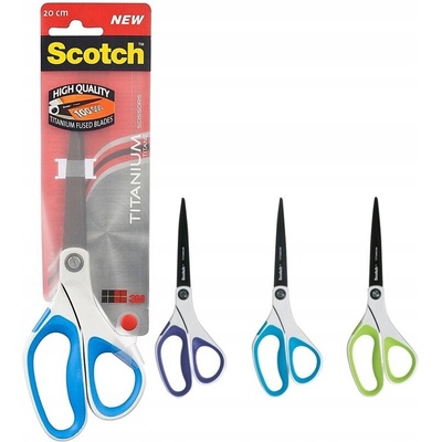 Titánové nožnice Scotch 20cm mix farieb, 1 v balení