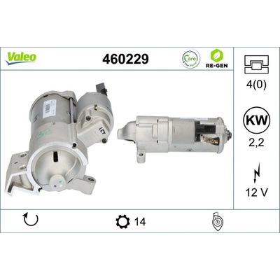 Startér VALEO 460229