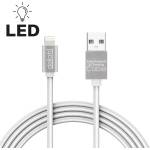 Delight cable - Кабел за зареждане на Iphone Lightning, 1 м, бял 55442I-WH (55442I-WH)