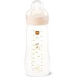 MAM Бебешко шише MAM - Easy Active, 330 ml, 4 м+, бежов енот (100018893/BG669989 ) - baby
