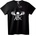 NOONEBRAND Тениска A7X Черепни крила - 2XL, Black