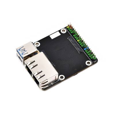 Waveshare Mini Dual Gigabit Ethernet Base Board pre Raspberry Pi Compute Module 5