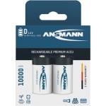 ANSMANN Батерия ANSMANN, D, HR20, 10 000 mAh, подходяща и за устройства с голяма консумация на енергия, 2 бр (5030642)